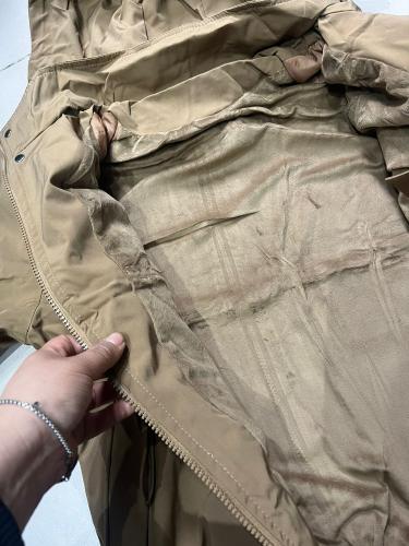 Campera de Gabardina con Piel - Miniatura 4