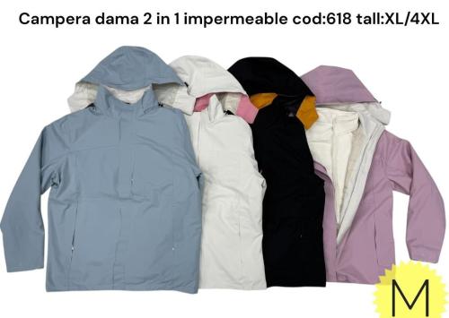 Campera Impermeable 2 en 1