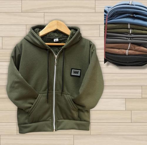 Camperas Jersey con Piel Varon
