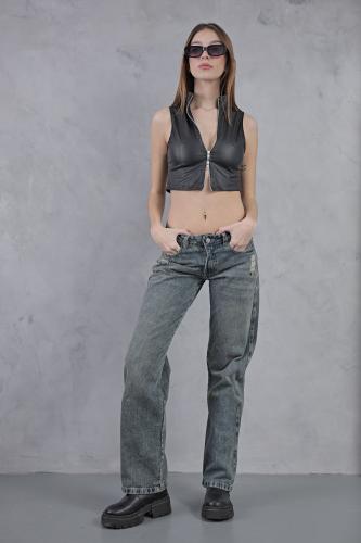 Wide Leg Tiro bajo Matizado (art. Valencia)