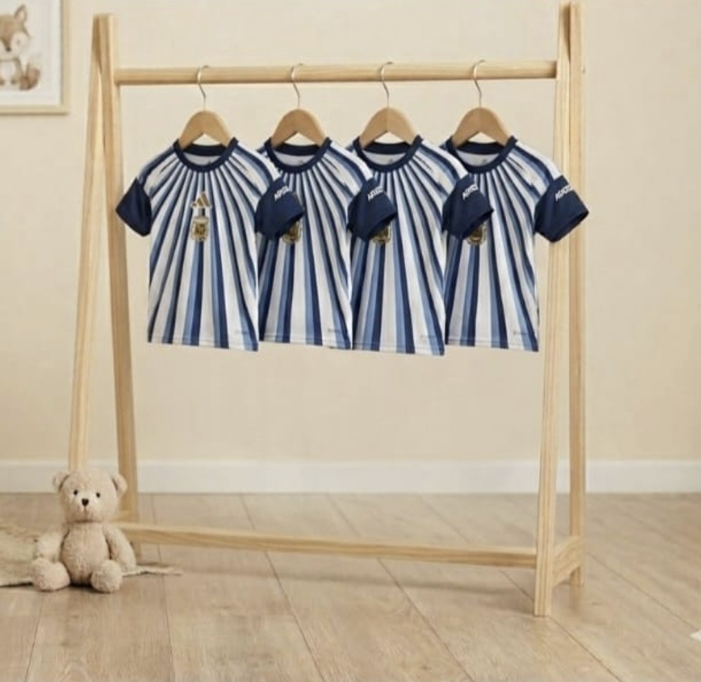 Camiseta Pre Match a Rayas Sublimados de Bebe 2 al 5 - Imagen 1