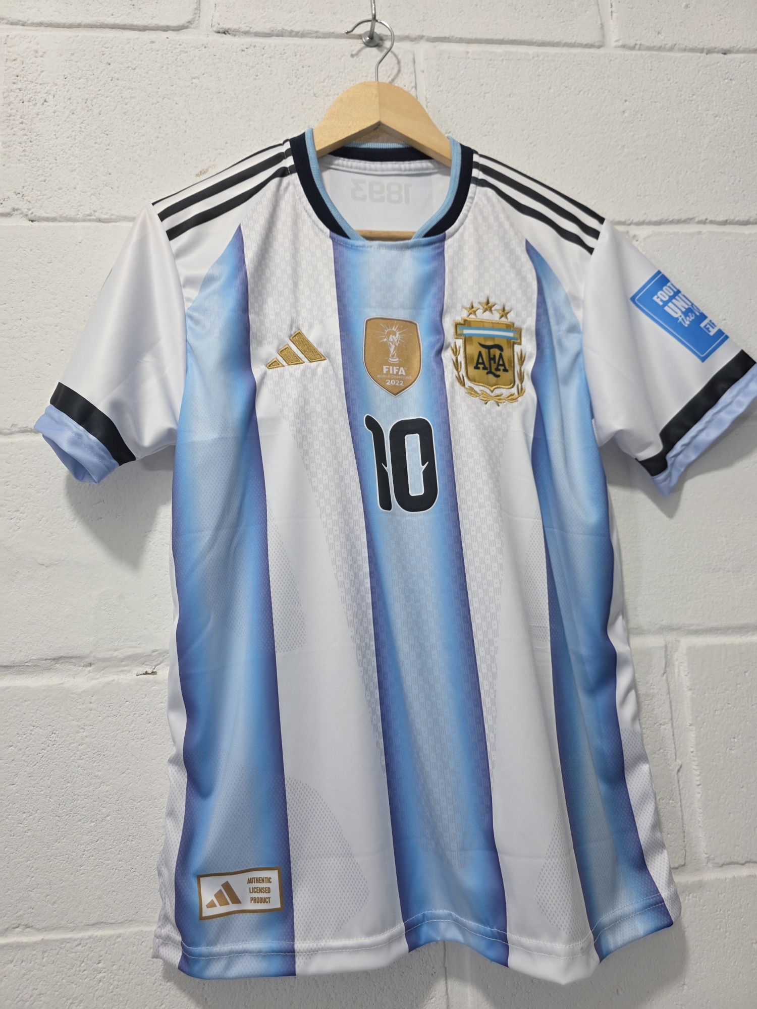 Camiseta Argentina Nacional 2026 Bordada - Imagen 3