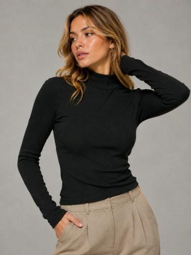 "polera de Morley Frizada Barka"