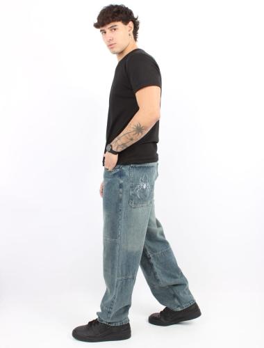Baggy con Bordado | Oxido Nevado |