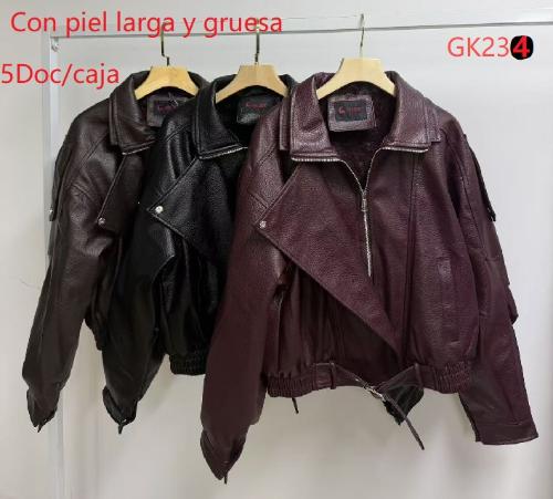 Bomber de Mujer con Piel Yd