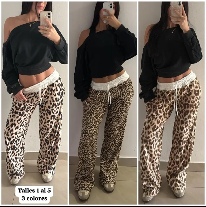 Pantalón Darlon Recto Animal Print!!