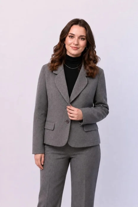 Saco/blazer de Alpaca Rígida