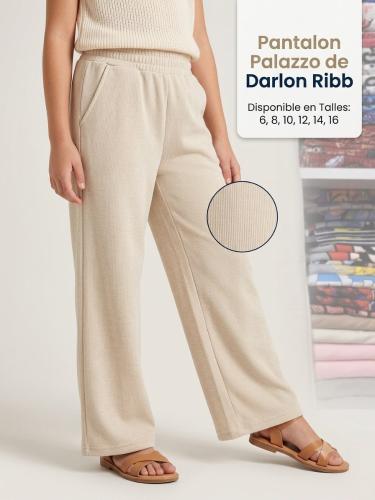 Pantalon Palazo