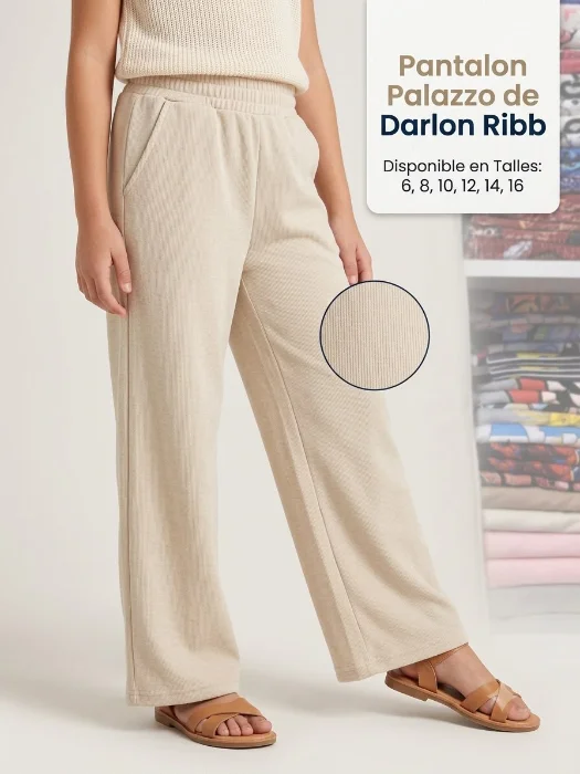 Pantalon Palazo