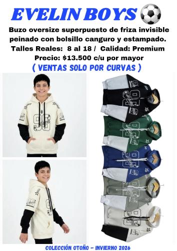 Buzo Oversize Superpuesto 96