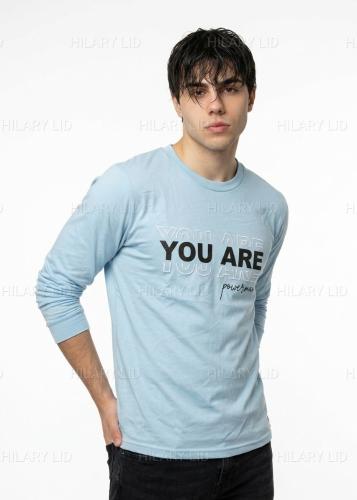 Remera Manga Larga de Algodón
