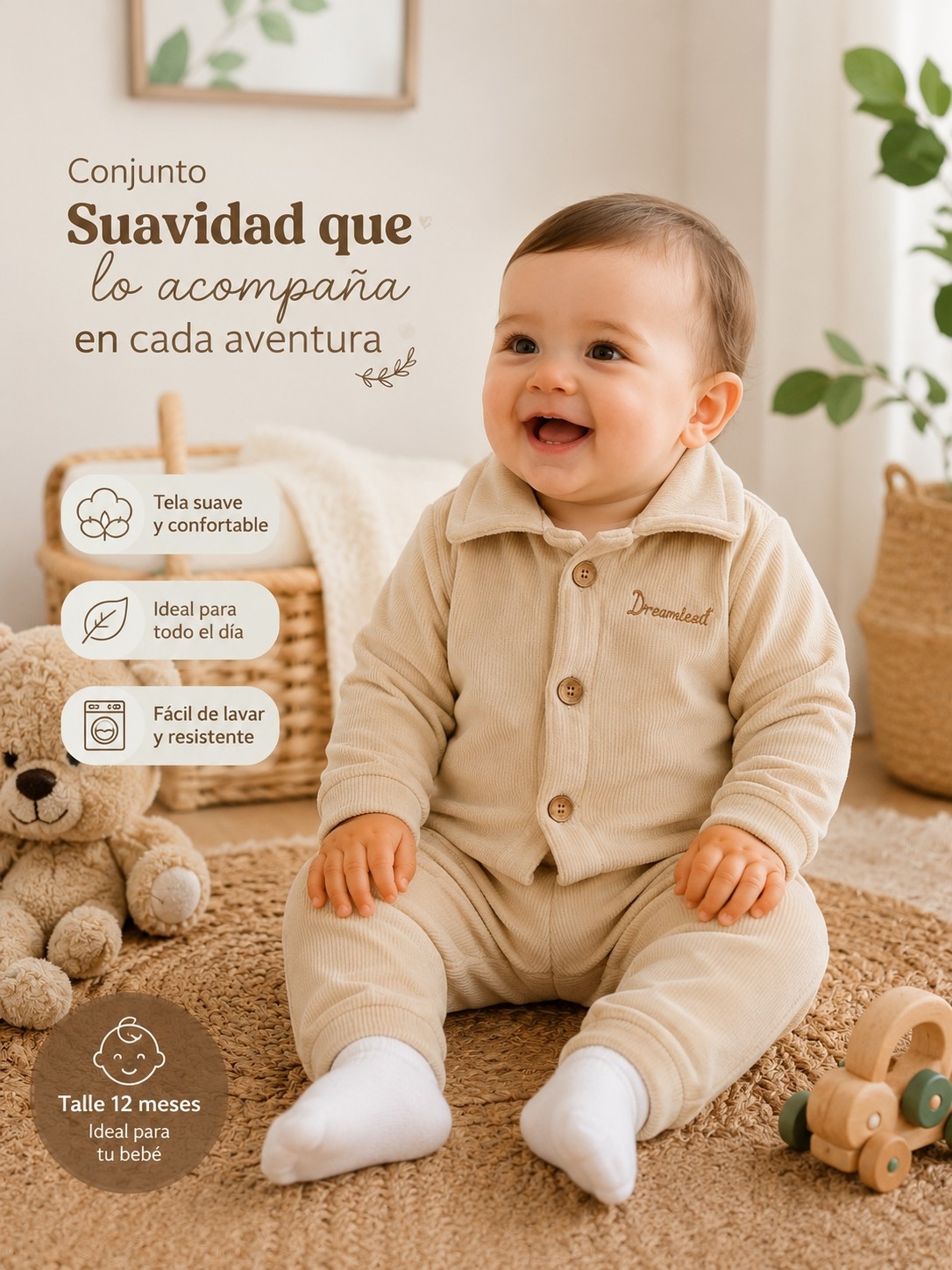 Conjunto de Bebe y Beba - Imagen 3