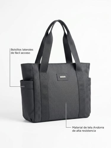Cartera de Andorra con Bolsillos a los Lados