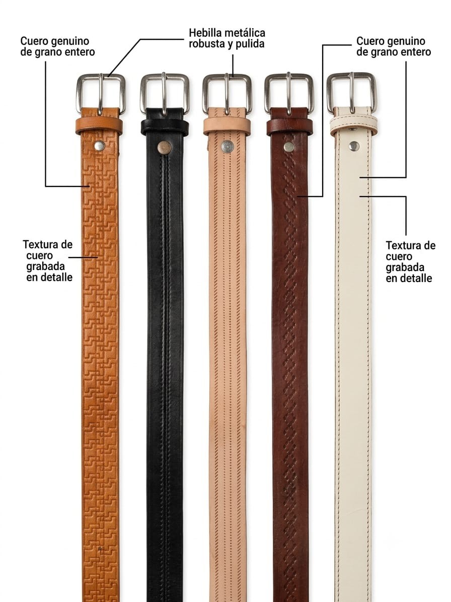Cintos de Cuero Vacuno - Imagen 1