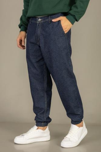 Jogger Mom Liso Azul Oscuro