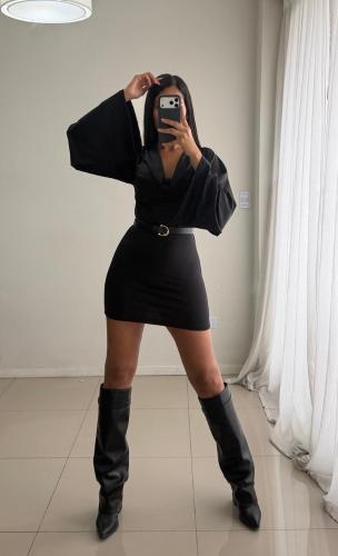 Vestido Buche Oxfort X Talles