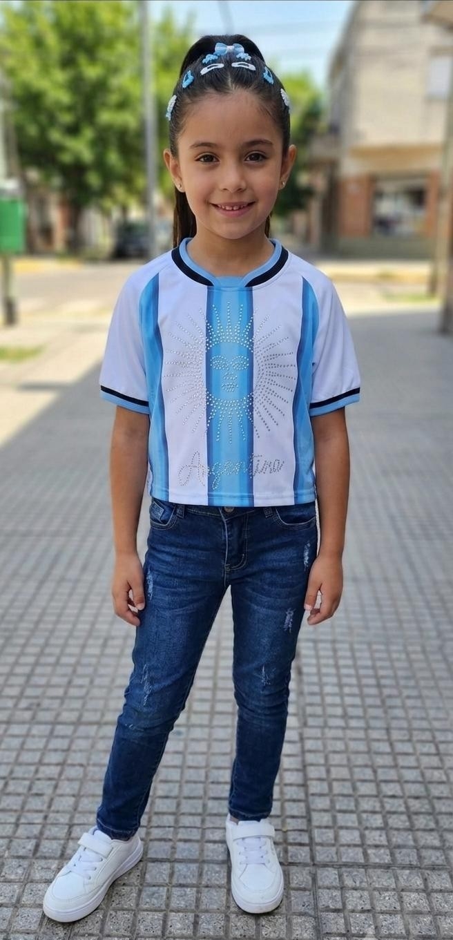 Puperas con Stras Argentina Nena - Imagen 2