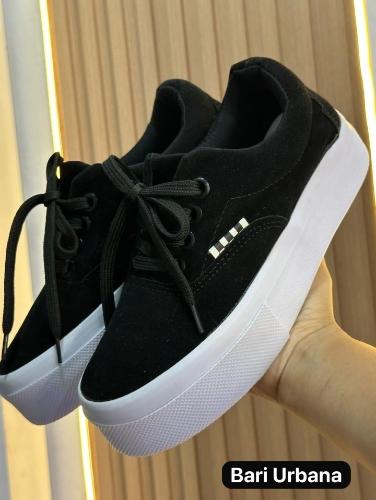 Zapatillas Plataforma Gamuza - Miniatura 2