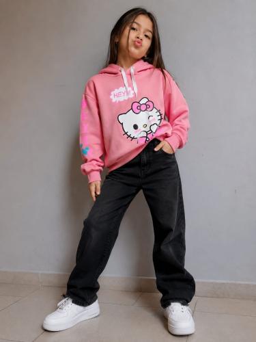 Kitty Maxi-buzos de Friza Peinado