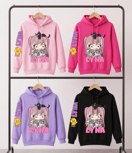 Lyna Buzos Oversize Friza Semi-peinado