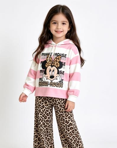 Buzo Minnie Friza Peinado Invisible Rayado Nena