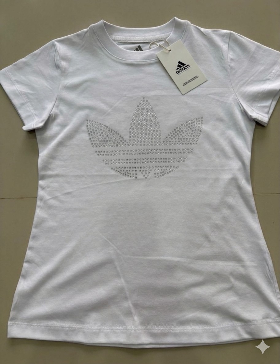 Remera Adidas Pedrería de Mujer - Imagen 1