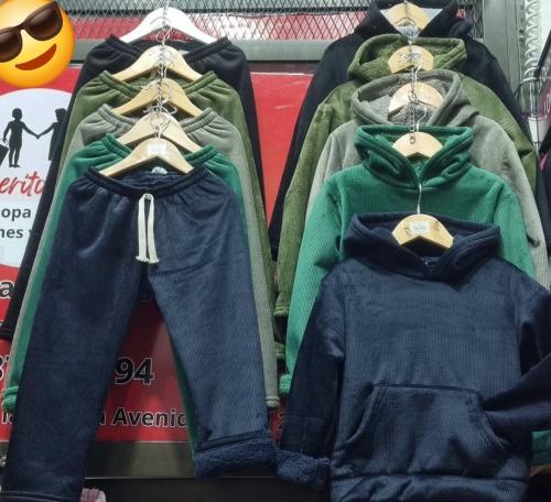 Conjunto de Corderoy con Corderito por Dentro del 6 al 16