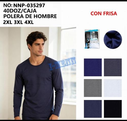 Camiseta Térmica Hombre con Frisa