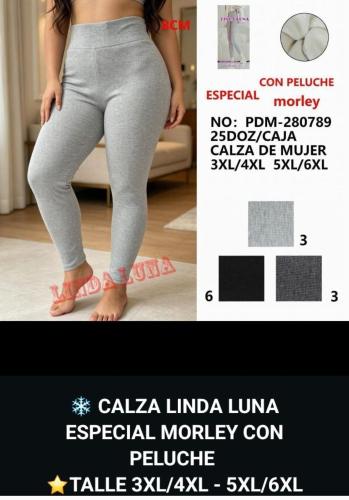 Calzas Térmicas Especial de Morley con Peluche.