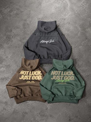 Canguro Hoodie Not Luck Frisa