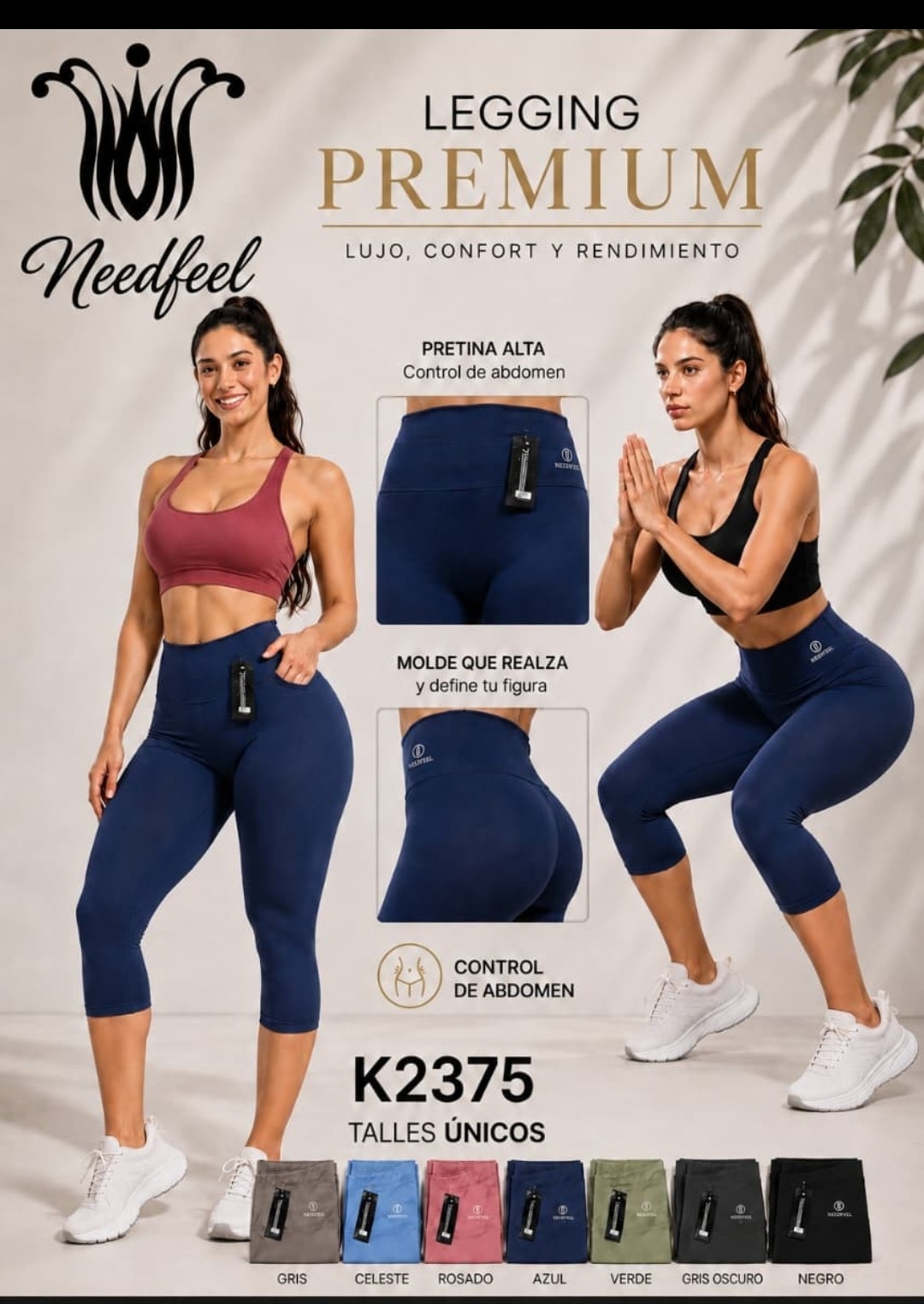 Calza Leggings Needfeel - Imagen 2