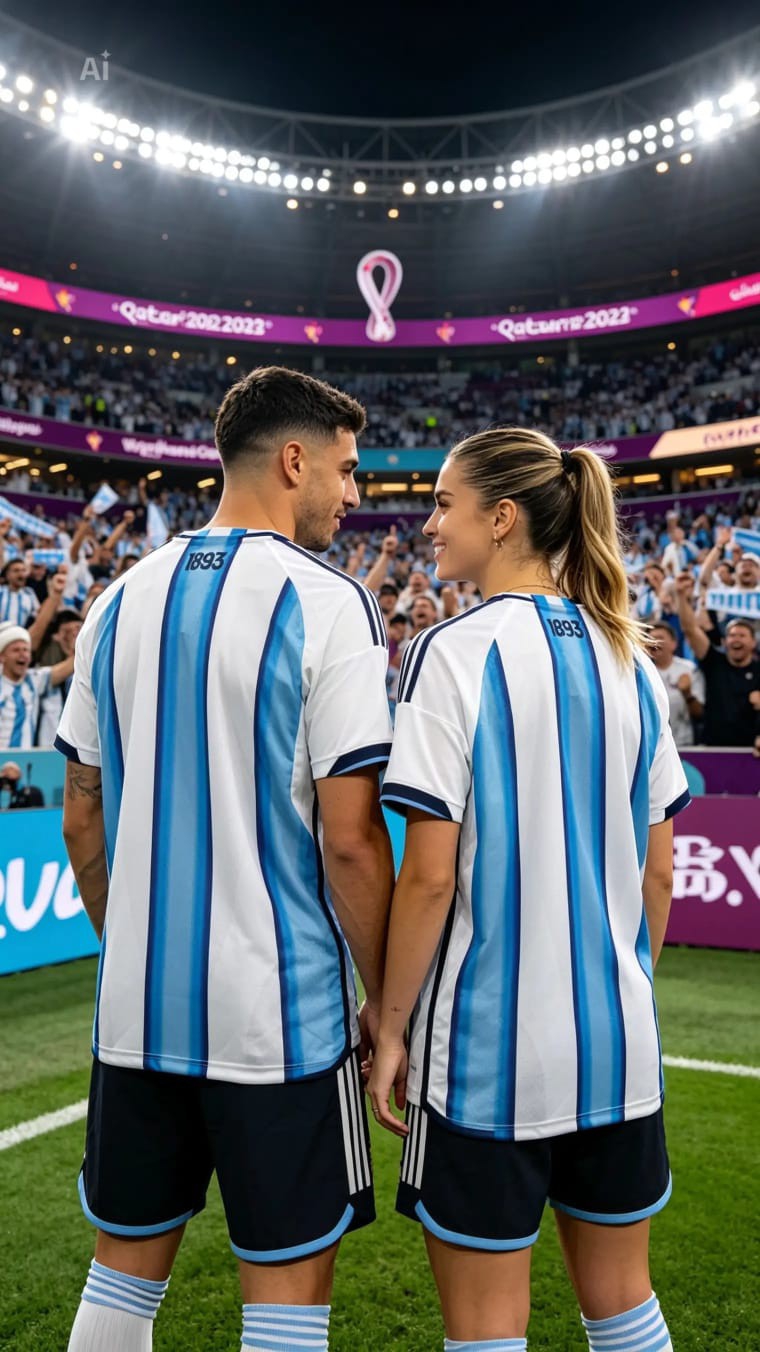 Camiseta Titular Argentina G5 Tpu - Imagen 2