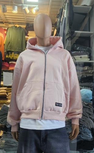 Campera Boxy Fit Frizada - Miniatura 3