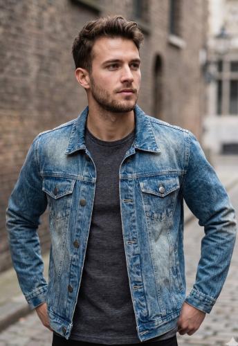 Camperas de Jeans Hombre