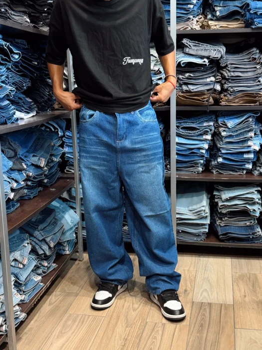 Baggy Azul Pestaña