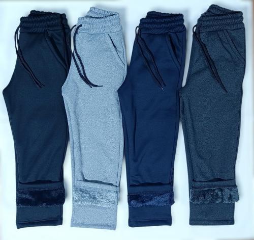 Pantalón Jersey con Piel de Nene