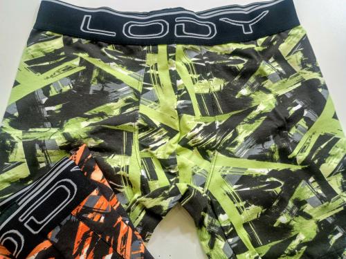 Lody Art 836 Boxer Media Pierna  Talle 1 y 2 Estampado