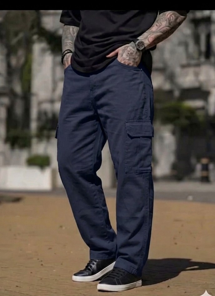 Pantalón Cargo Gabardina Rigida - Imagen 5