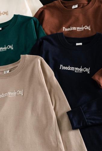 Camiseta Fredom Algodón Peinado Niño