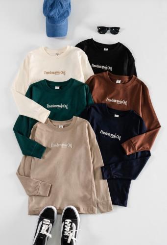 Camiseta Fredom Algodón Peinado Niño - Miniatura 2