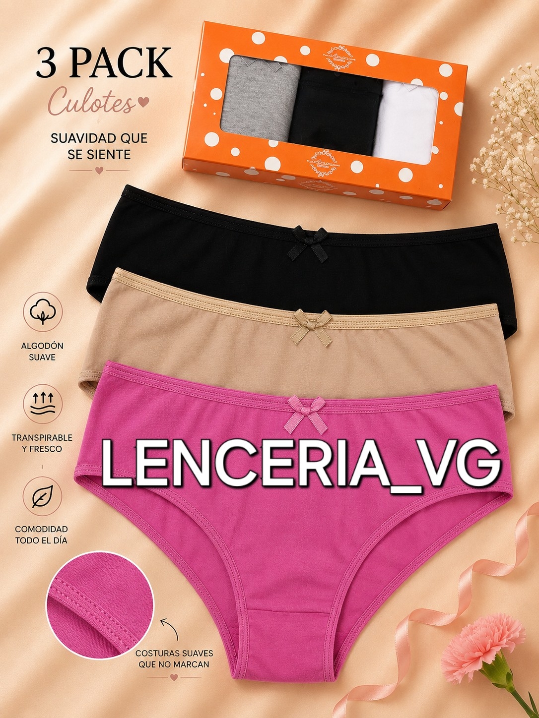 Culote Algodón ×3 - Imagen 2