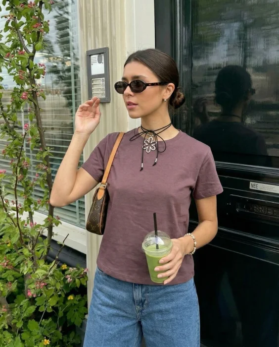 Remera Básica Algodón Jersey - Melu