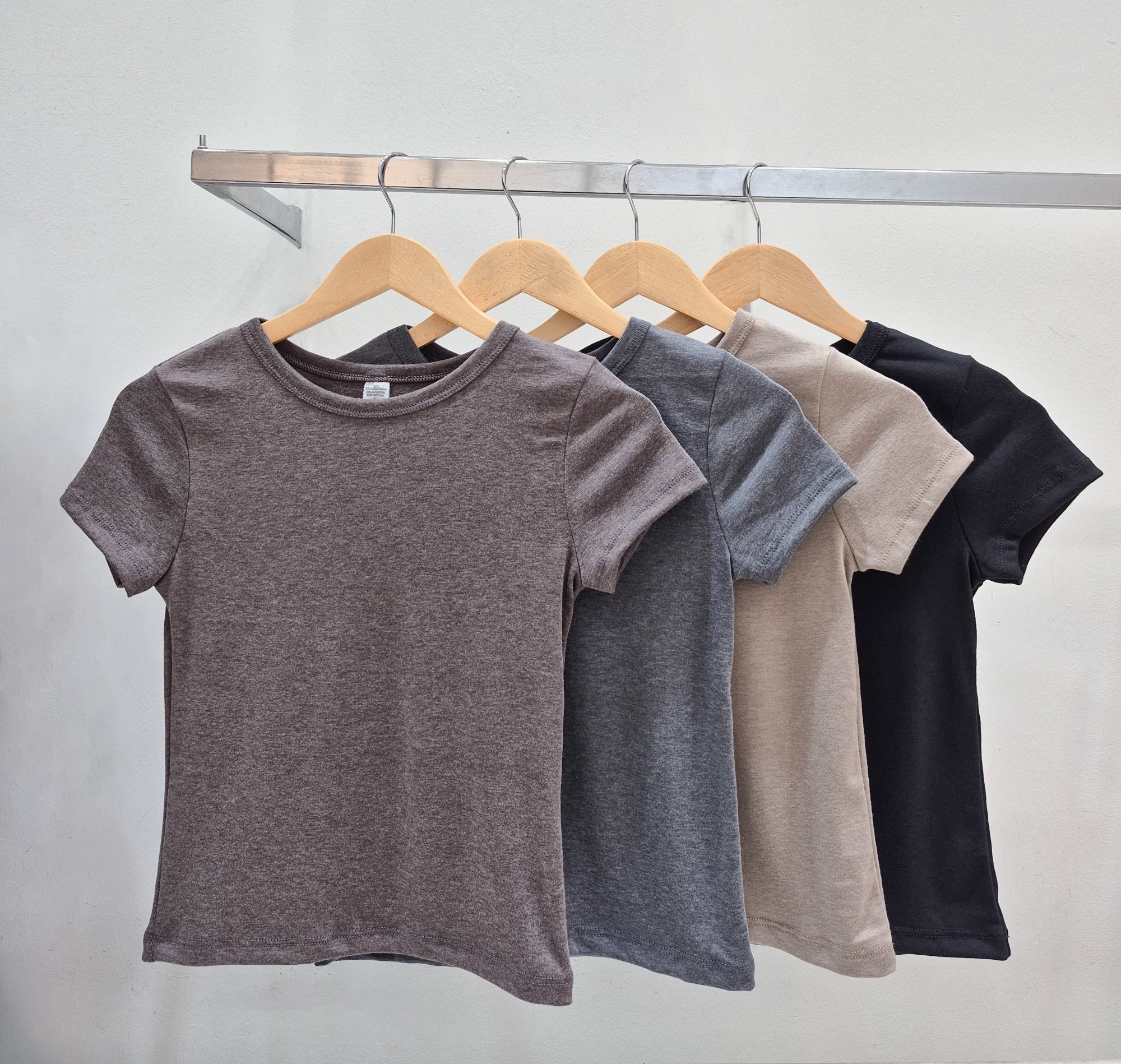 Remera Básica Algodón Wrap - Imagen 3