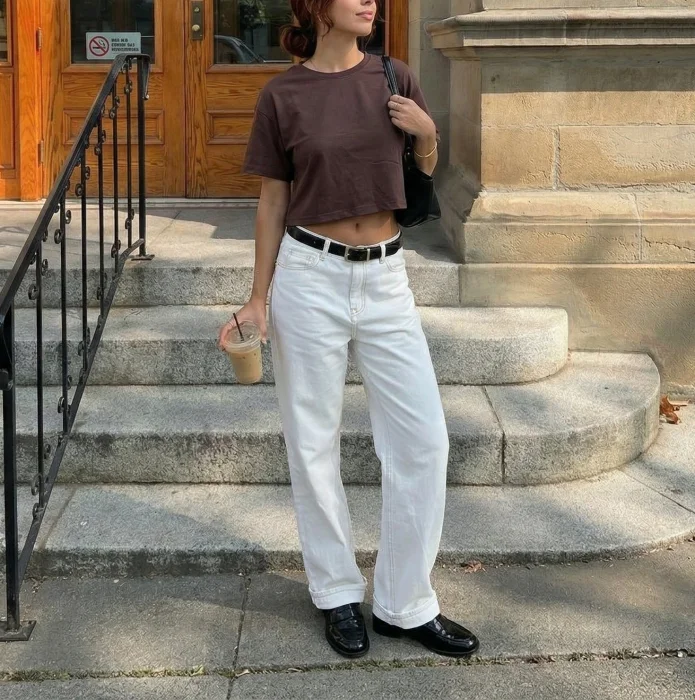 Remera Crop Algodón Jersey