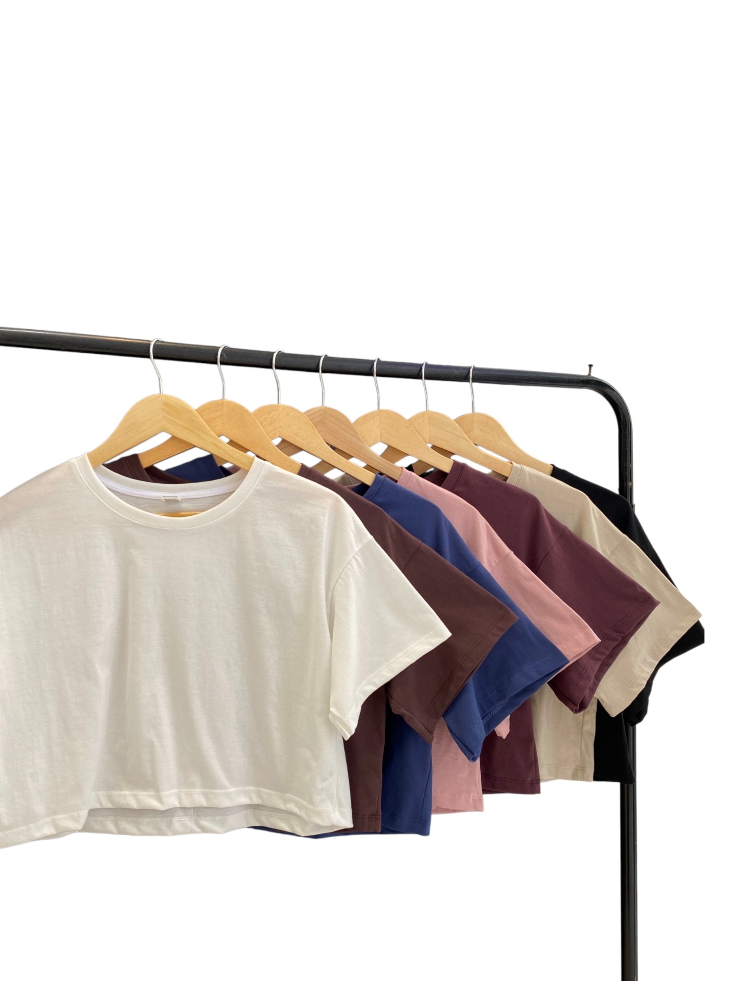Remera Crop Algodón Jersey - Imagen 2