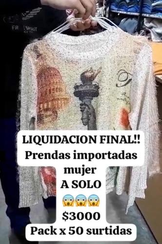 Liquido Blusas y Sweater Mujer Importados - Miniatura 5