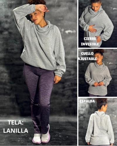 Buzo Oversize Lanilla