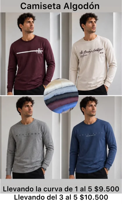 Camiseta Algodon