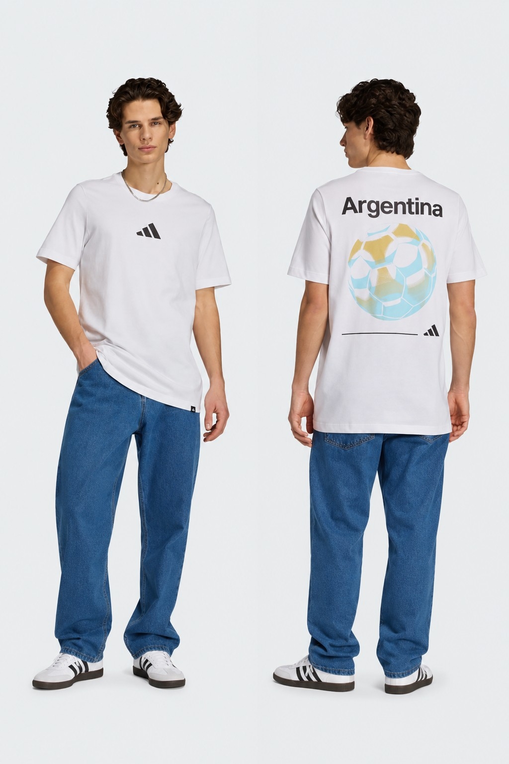 Remera Doble Estampa Hombre Deportiva Algodón Peinado Calidad Premium - Imagen 1