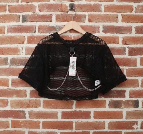Remera Crop de Red